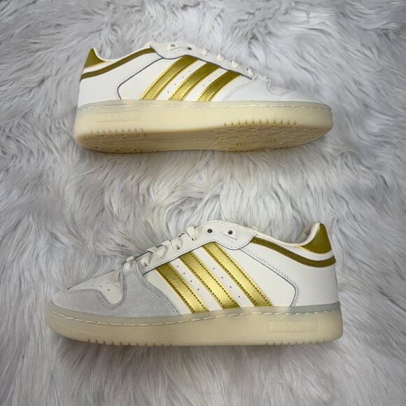 Adidas LAFC Centennial 85 Mens Shoes White Gold JP5169 NEW Sz 10 main image 5